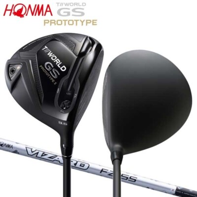HONMA TW GS Prototype2 Driver 9.5deg RH VIZARD FZ5 graphite Flex Stiff HC New