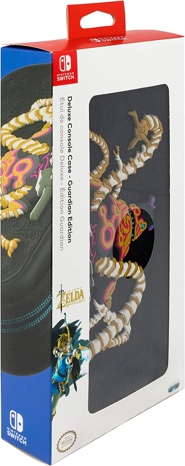 Housse Switch Zelda Guardian PDP Deluxe pour console rigide noire