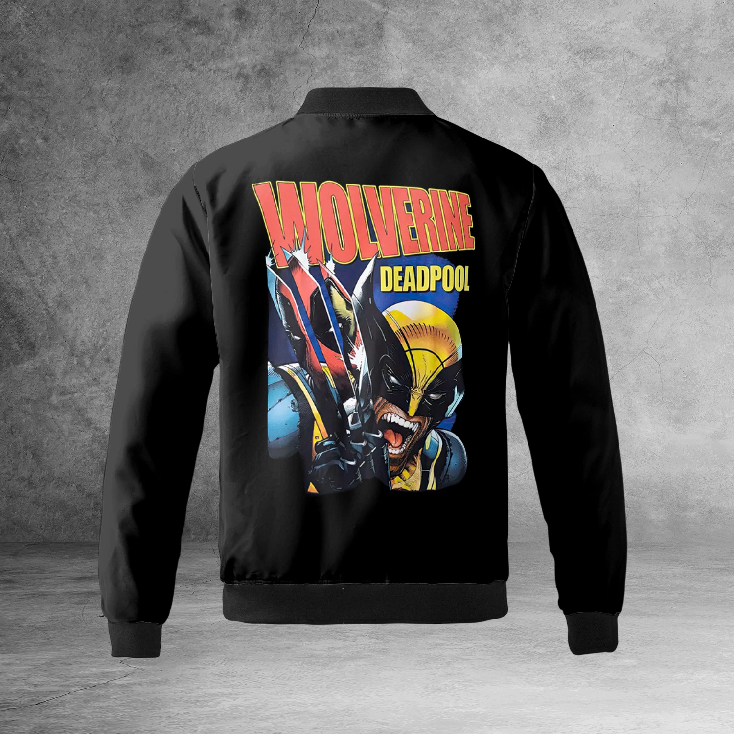 Wolverine And Deadpool Superheroes Movie X-men Fan Gift Jacket