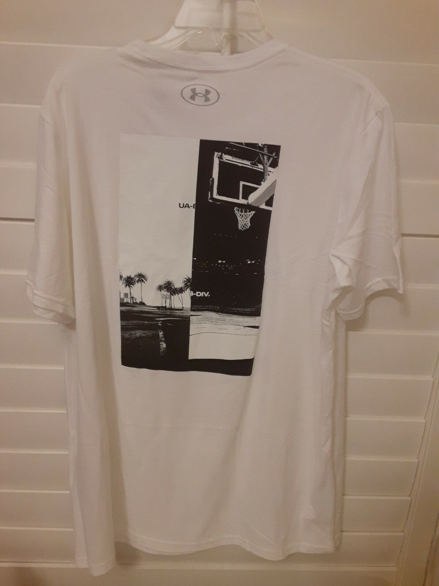 Under Armour 1366579-100 White UA Basketball Photo Mens Under Armour 1366579-100 White UA Basketball Photo Mens