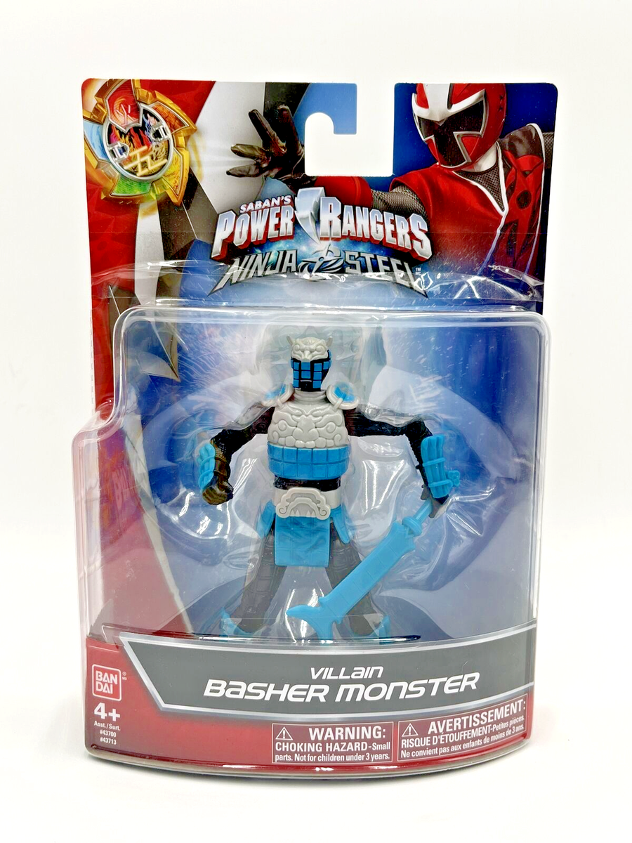 Power Rangers Ninja Steel Villain Basher Monster Figure 43713 | eBay