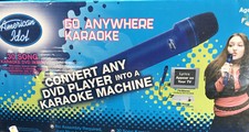 2007 American Idol Go Anywhere Karaoke Top Hits DVD Included.