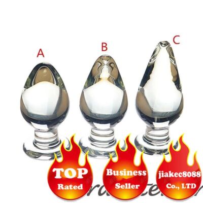 5 Cm Diameter Series Crystal Glass Anal Butt Plug Anus Masturbation Sex  Toys | eBay