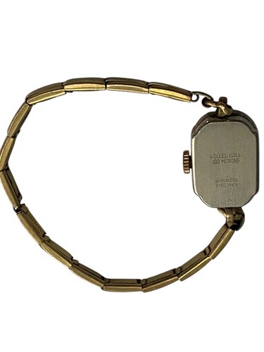 Reloj Felicia Incabloc 17 joyas vintage raro hecho en Suiza oro laminado 20 micras - Imagen 8 de 12