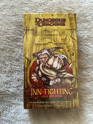 AD&D D&D Inn-fighting Würfelspiel Brandneu Sealed Sammlerstück