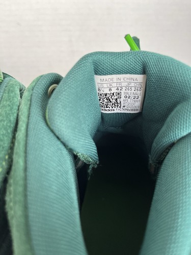 Adidas AdiZero D Rose 1.5 St Patrick's Day Size 8.5 GY0247 Green Sneaker Shoe - Picture 5 of 11