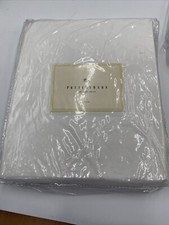 New POTTERY BARN 200 Tread Count 100 Cotton Bed Skirt 14.5  drop Twin Size