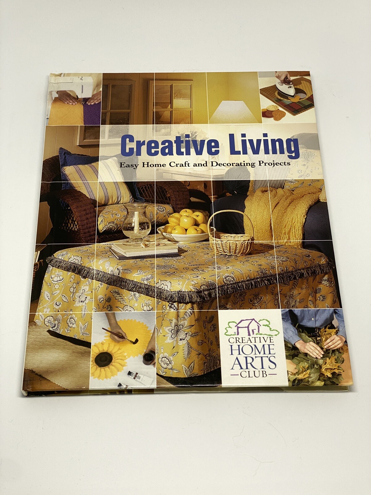 Creative Home Arts Club, Craft Techniques and Creative Living, 2 Books VTG