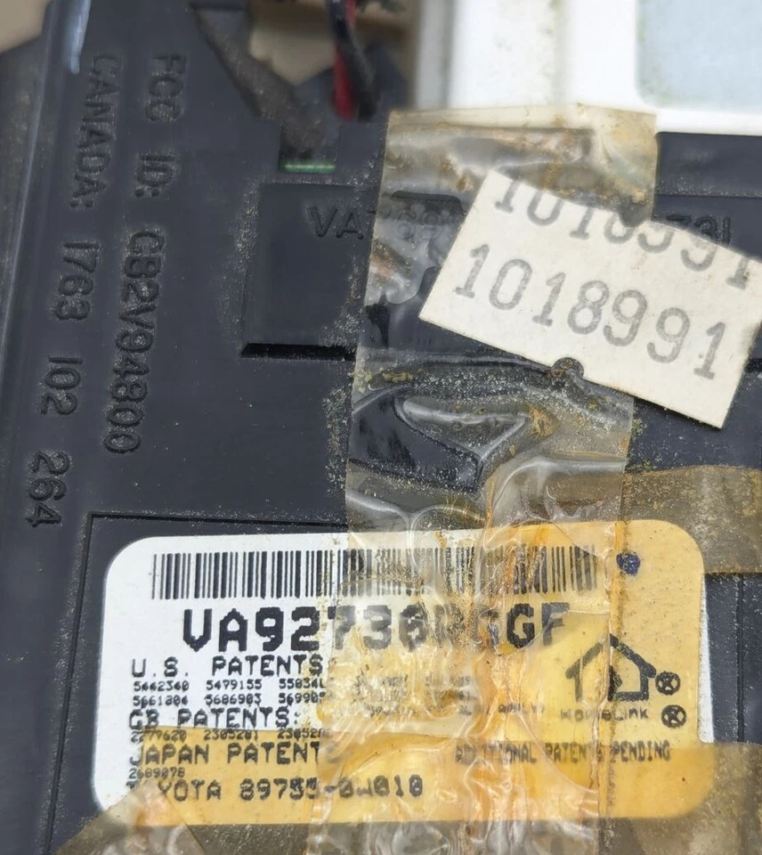 Lexus LS400 1998 1999 2000 domo delantero techo ligero consola Foto 2 de 4