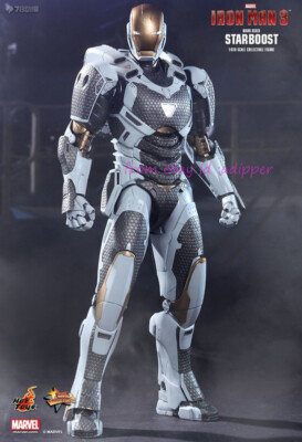 Perfect HotToys Mms214 1/6 Iron Man Mark Xxxix 39 Starboost Action