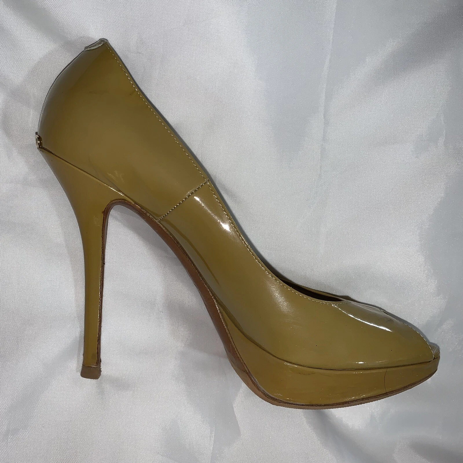 ESCARPINS Miss Dior Auth Pré Aimé Taille 39 Jaune Mouton Mouton Doux