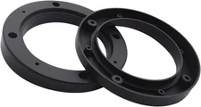Universal 6 inch Car Door Speaker Mounting Ring Spacer Adapter 6inch, Black 