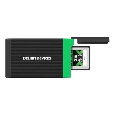 Delkin Devices USB 3.2 CFexpress Type B Card Reader   High-Speed 10Gbps Da