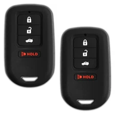 2 Key Fob Remote Skin Shell Case Cover Replacement for Honda KR5V1X