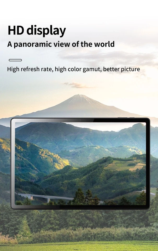 New 14 Inch tablet PC 20G+1TB ROM Android 14 Wifi 5G/4G Dual SIM Bundle Keyboard - Image 4 of 4