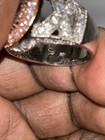 Gigantic 925 Pink CZ Ring jewelry lot f - Size 9 — photo 7