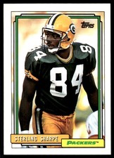 Sterling Sharpe 1992 Topps #490 Packers NFL READ FREE SHIPPING AutographDen