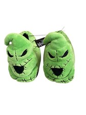THE NIGHTMARE BEFORE CHRISTMAS  "OOGIE BOOGIE" BOOTIE SLIPPERS  MEN'S Large