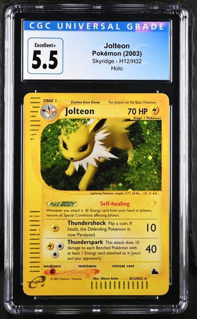 Jolteon #H12 (Skyridge (2003))