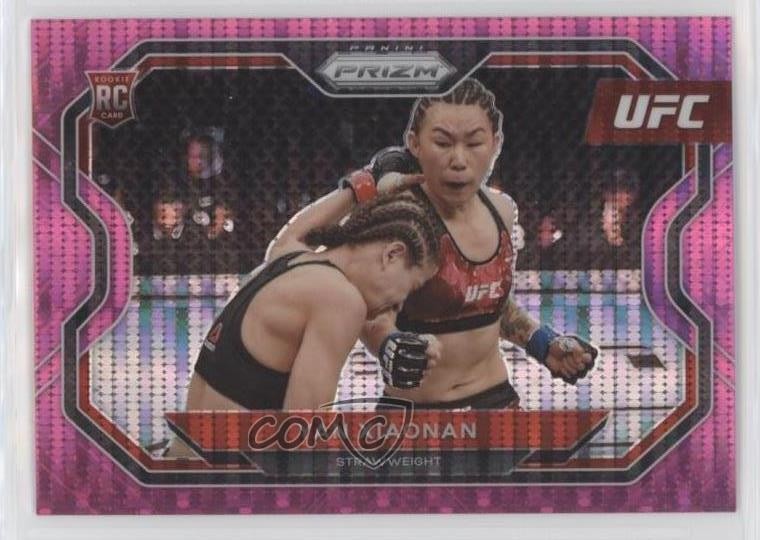 2021 Panini Prizm UFC Pink Pulsar Prizm 32/42 Yan Xiaonan #169 ux8