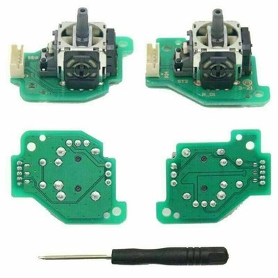 2x Links + Rechts Analog Stick 3D Joystick Rocker Für Games Wii U Gamepad DES