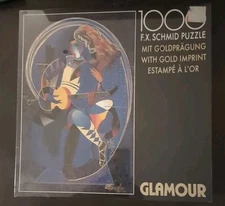 Vintage 1996 F.X. Schmid Glamour Series Jigsaw Puzzle – 1000 Pieces – Sealed