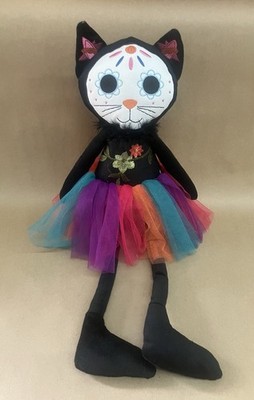 Ballerina Kitty Doll Shelf Sitter Colorful Lace Dress  20  Tall