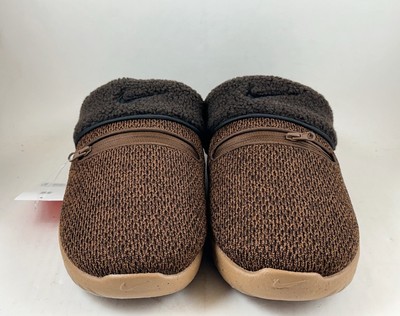 Nike Burrow SE NA Slippers Zip Pocket Cocoa Brown DR8886-200  display picture 3