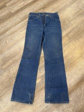 3 pair WRANGLER VINTAGE JEANS leather Patches