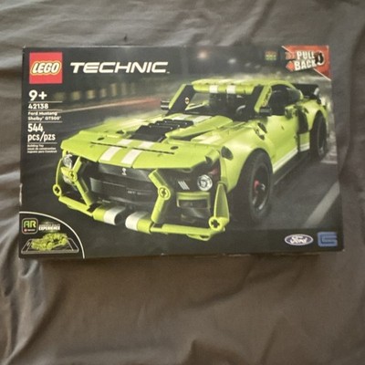 LEGO Technic Ford Mustang Shelby GT500 42138, 544pcs, Pull Back, AR Experience