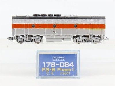 N Scale KATO 176-084 WP Western Pacific EMD F3B Ph II Diesel No# - Custom