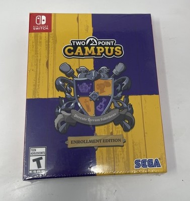 Two Point Campus Enrollment Edition Nintendo Switch Sealed New Game NTSC