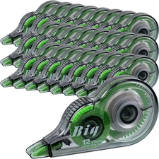 Yexiya 24 Pieces Correction Tapes Original Correction Wide Eraser Applicator ...