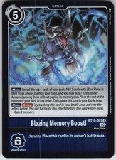 Digimon TCG Blazing Memory Boost! Rare Xros Encounter BT10-097 R