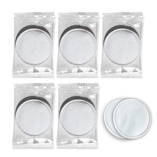 200 Cotton Pads, Individually Wrapped Cotton Rounds Travel Size, Ma... Fast Ship