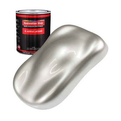 Restoration Shop Sterling Silver Metallic Acrylic Lacquer Quart Auto Paint Color