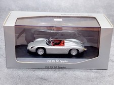 Minichamps Porsche 718 RS 60 Spyder 1/43 Model Car Toy Collectible Rare
