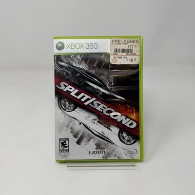Split/Second (Microsoft Xbox 360, 2010) CIB Complete w/ Manual Tested Working