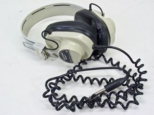 Califone Deluxe Mono Headphones / Headset 1/8" Jack with Curly Cable 2924AV-P