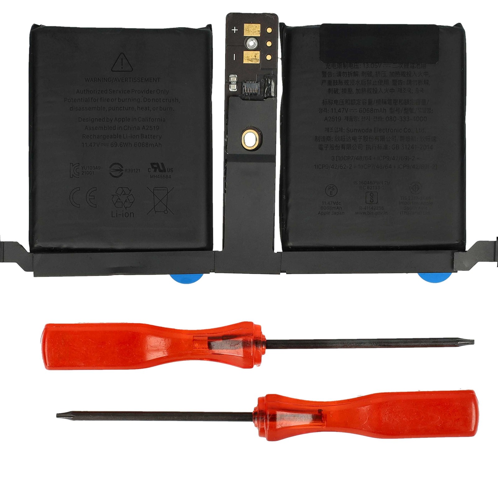 Akku für Apple MacBook Pro 14 M1 Pro (2021) A2442 EMC 3650 3800mAh 11,74V