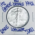 1942 WALKING LIBERTY SILVER HALF DOLLAR AUTHENTIC U.S.MINTCOIN FREESHIPPING 5281