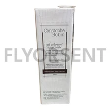Christophe Robin Temporary Hair Color Gel 3.4 Fl Oz | Dark Chestnut NIB