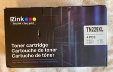Toner Cartridge TN229XL High Yield Package of 4 TN 229 XL