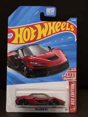 Hot Wheels 2016 Case F Target Red Edition McLaren W1 74/250