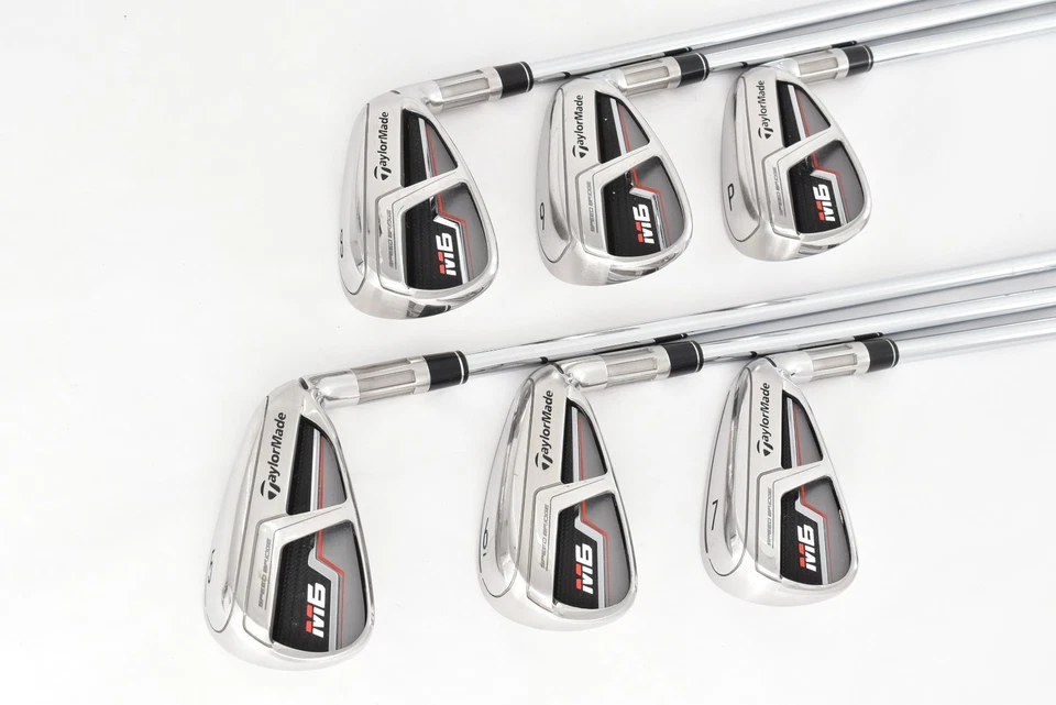 6PCS Taylormade M6 Iron Set 5-6-7-8-9-P PW RH REAX 85 Flex R Regular Golf Clubs - Image 4 of 4