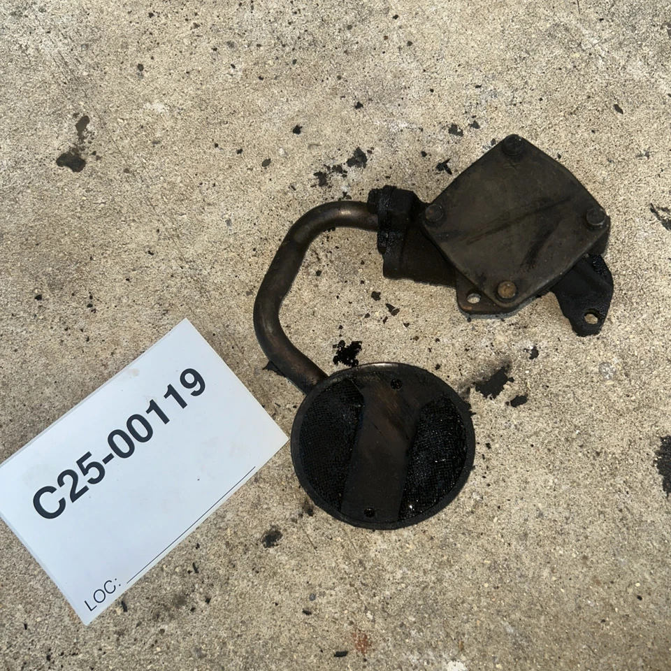 Ford galaxie 500 FE 352 360 390 428 Front Sump Oil Pump Pickup Tube & Screen - Image 2 of 4