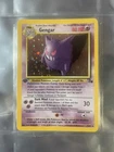 Gengar 5/62 Fossil 1st Edition Holo Rare 80 HP English Wizards 1999