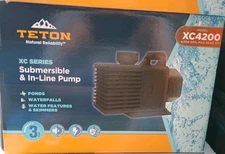 Teton XC4200 Course Series Pond & Water Feature Pump 4200gph