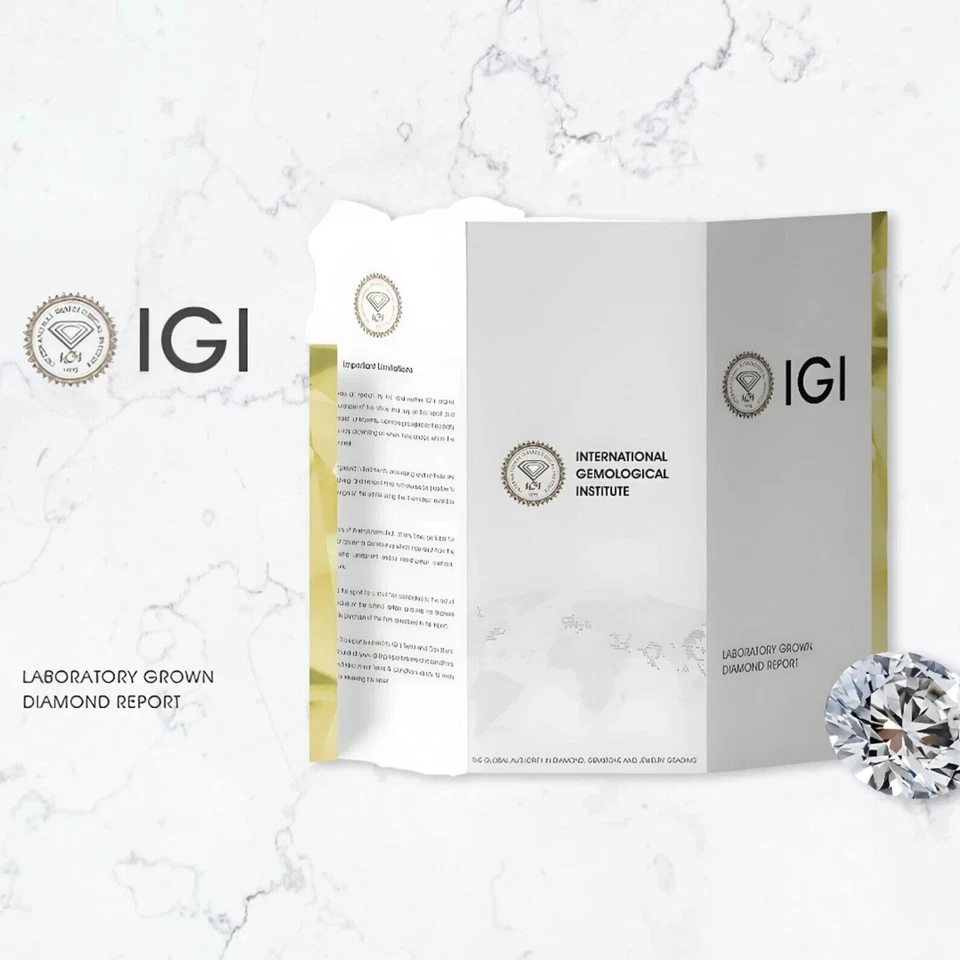 Oval Lab Grown Fancy Vivid Yellow Diamond Engagement Ring 14k Multi Tone Gold - Image 4 of 4