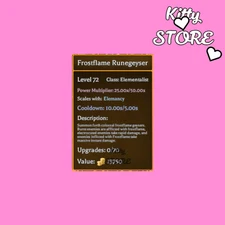 Arcane Conquest - Class: Elementalist- Frostflame -Spell -Frostbound Crypt